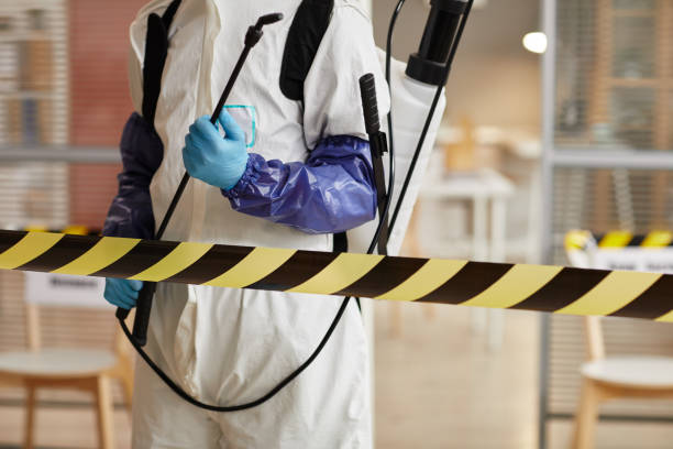 Professional Trauma Scene Cleanup technician working in New Lebanon, OH